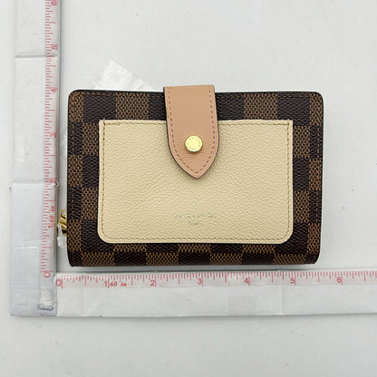 Louis Vuitton Juliette Wallet Damier with Leather Brown B0503SWFXY