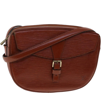 LOUIS VUITTON Epi June Feuille Shoulder Bag Kenya Brown M52153 LV  47955
