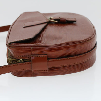 LOUIS VUITTON Epi June Feuille Shoulder Bag Kenya Brown M52153 LV  47955