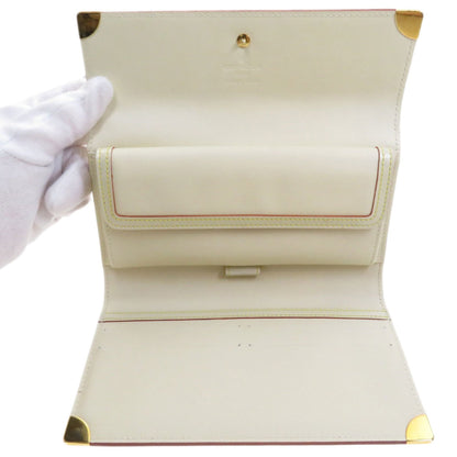 Louis Vuitton White Leather Suhali wallet accessories