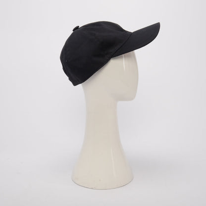 Chanel Black Cotton CC Sequin Cap