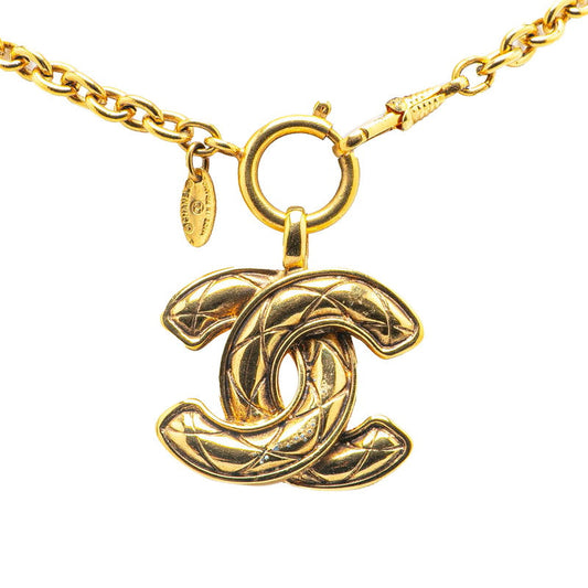 Chanel Coco Mark Matelassé Necklace