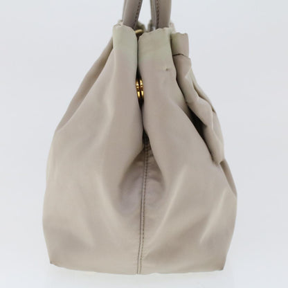 Prada Hand Bag Nylon 2way Gray  48005