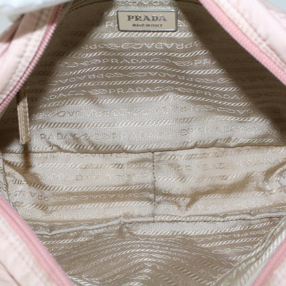 Prada Shoulder Bag Nylon Pink  48006