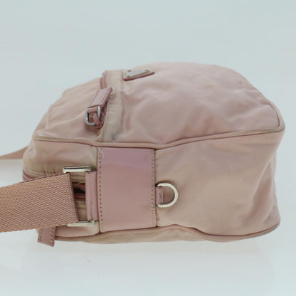 Prada Shoulder Bag Nylon Pink  48006