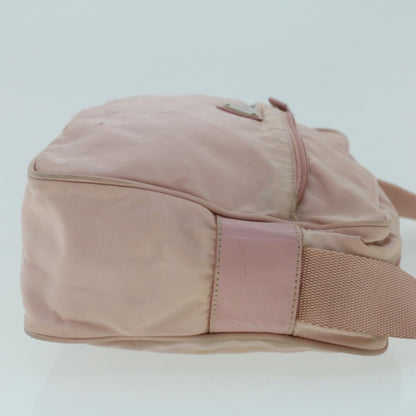 Prada Shoulder Bag Nylon Pink  48006