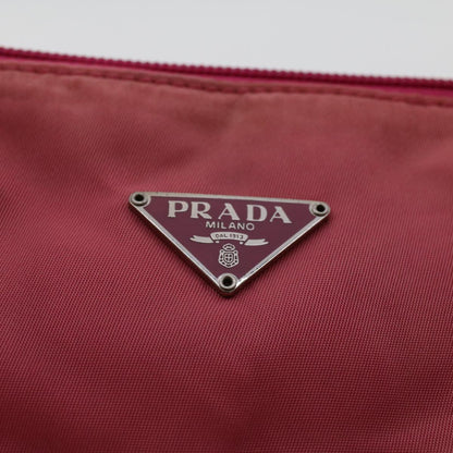 Prada Accessory Pouch Nylon Pink  48012