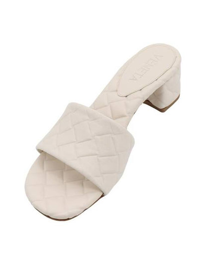 Luxury Bottega Veneta Amy Intrecciato Motif Leather Mule Heel String