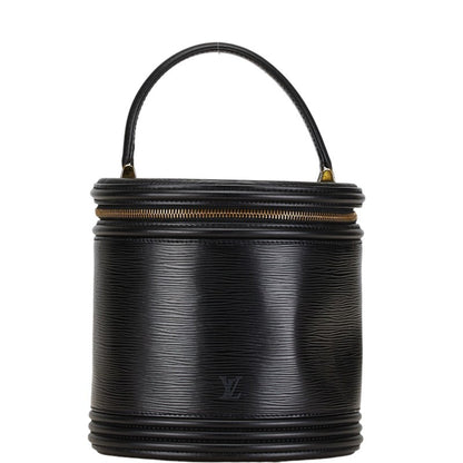 Louis Vuitton  Noir Leather Handbag Vanity Bag
