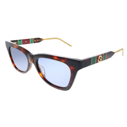 Gucci  GG 0598S 002 Womens Rectangle Sunglasses