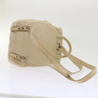 Prada Backpack Nylon Beige  48226