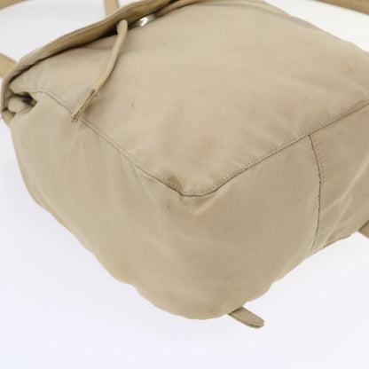 Prada Backpack Nylon Beige  48226