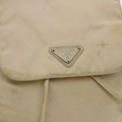 Prada Backpack Nylon Beige  48226