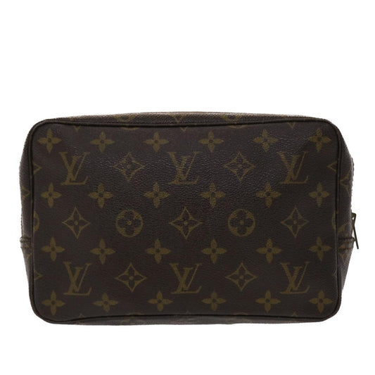 LOUIS VUITTON Monogram Trousse Toilette 23 Clutch Bag M47524 LV  48294