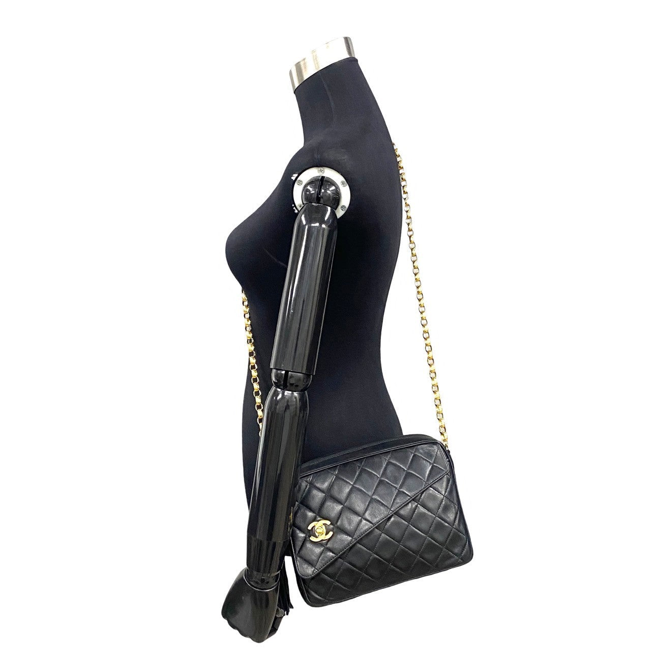 Chanel CC Matelasse Camera Bag  Leather Crossbody Bag in Good condition