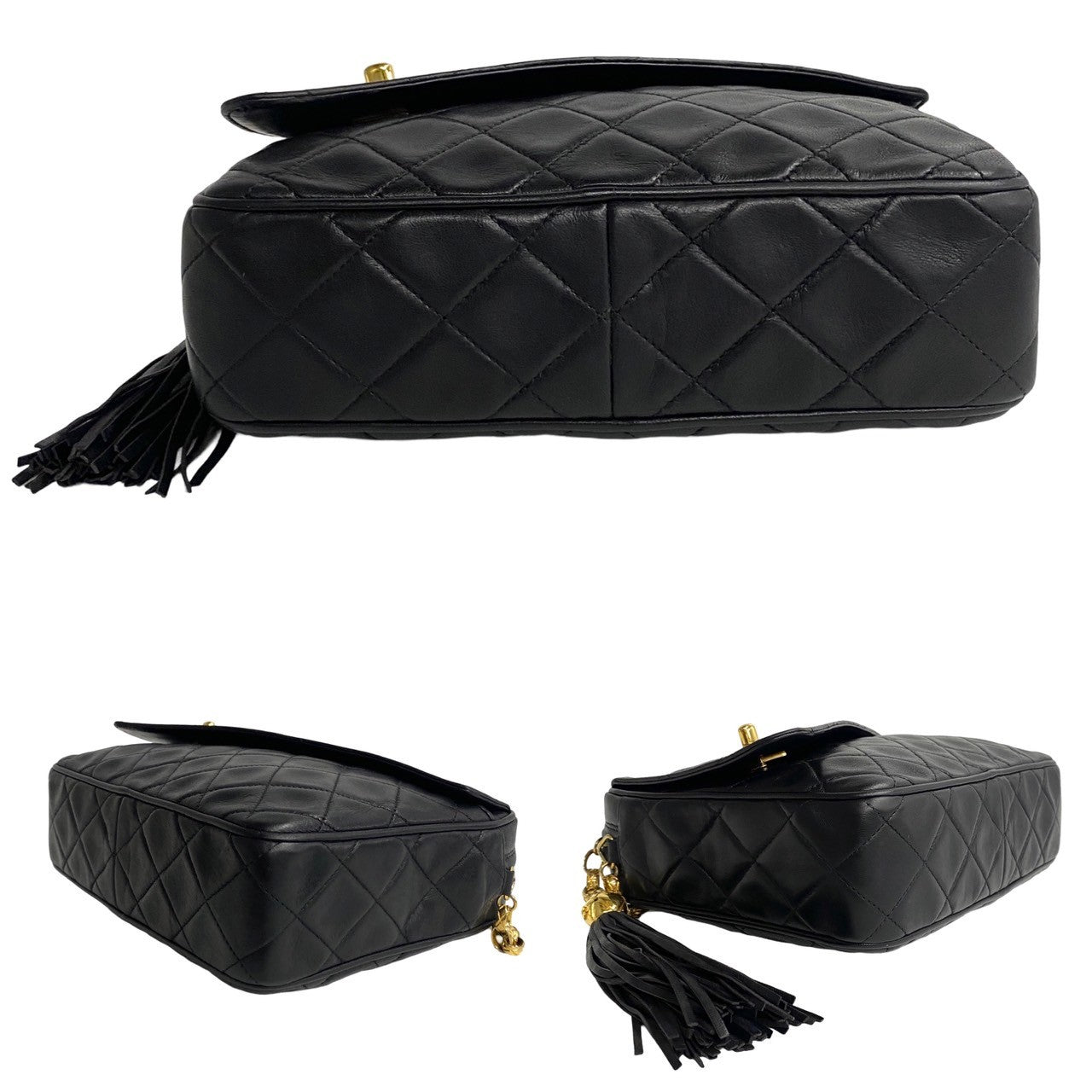 Chanel CC Matelasse Camera Bag  Leather Crossbody Bag in Good condition