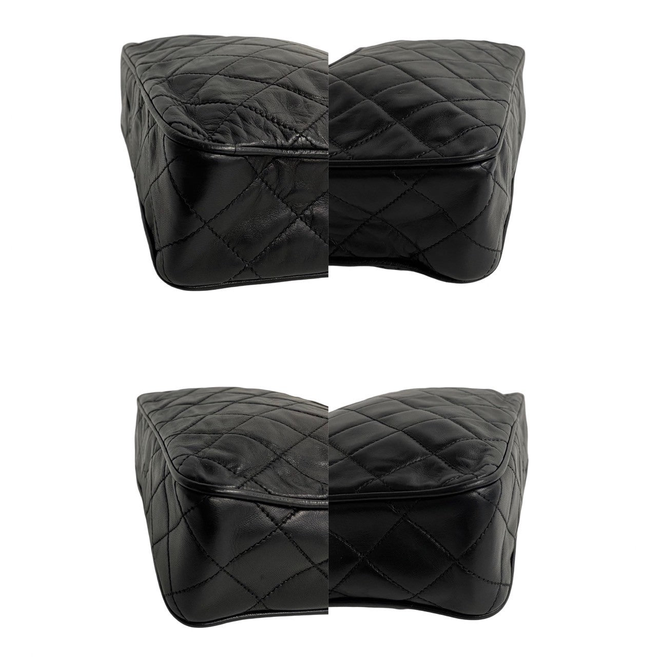 Chanel CC Matelasse Fringe Bag  Leather Crossbody Bag in Good condition