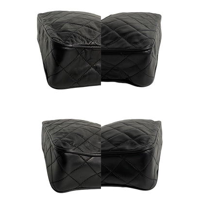 Chanel CC Matelasse Fringe Bag  Leather Crossbody Bag in Good condition
