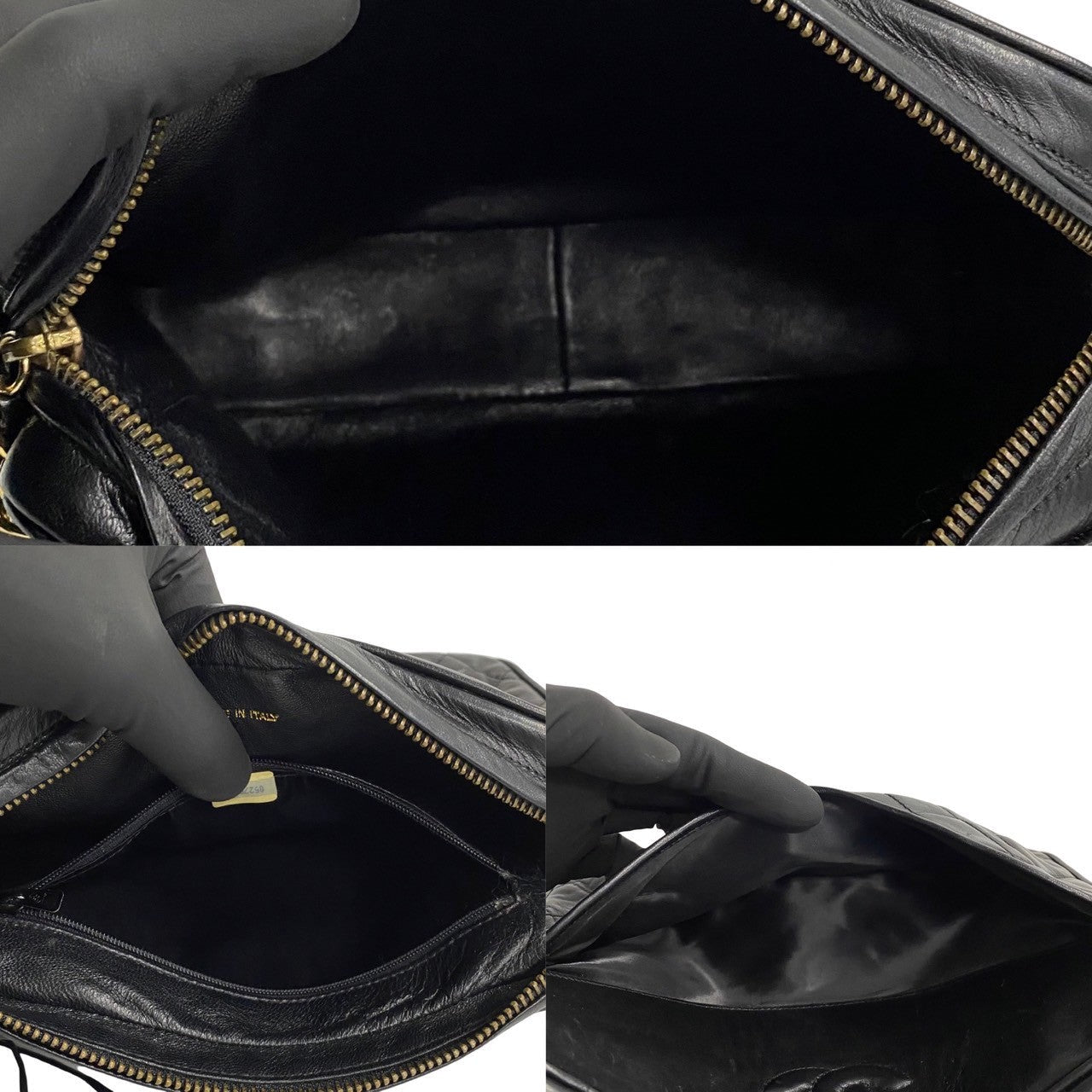Chanel CC Matelasse Fringe Bag  Leather Crossbody Bag in Good condition