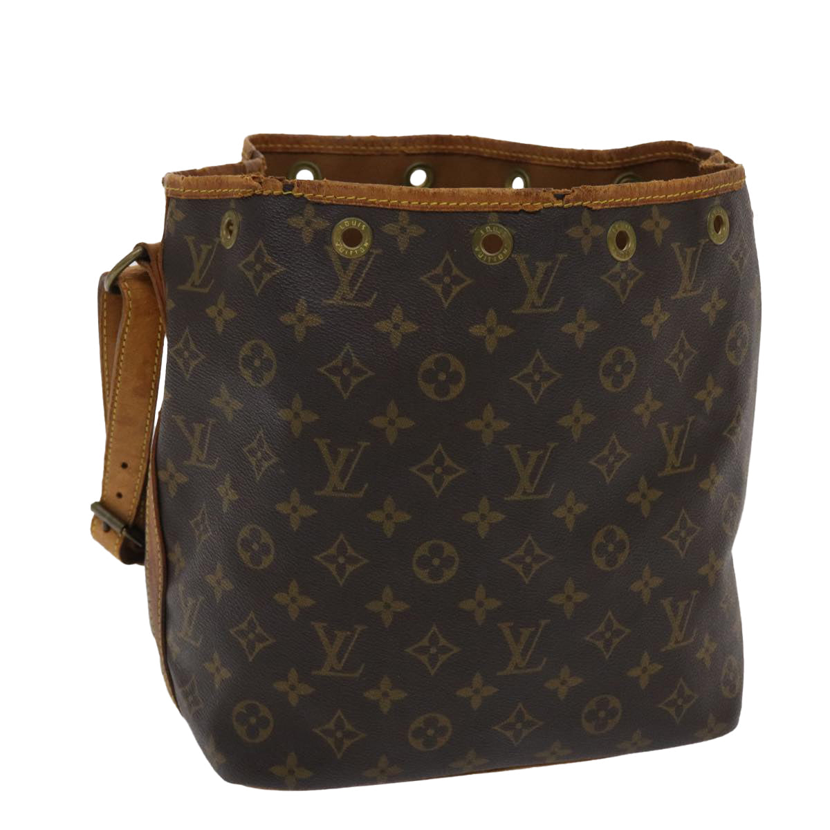 Louis Vuitton Monogram Petit Noe Shoulder Bag M42226 LV  48304