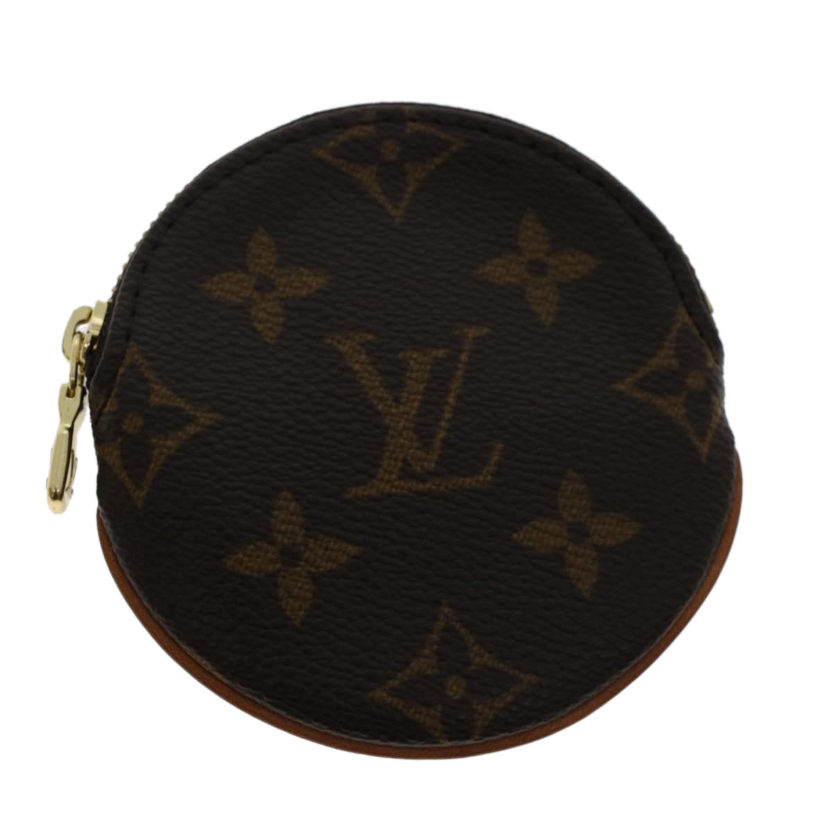 LOUIS VUITTON Monogram Porte Monnaie Rond Coin Purse M61926 LV  48497