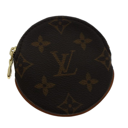 LOUIS VUITTON Monogram Porte Monnaie Rond Coin Purse M61926 LV  48497