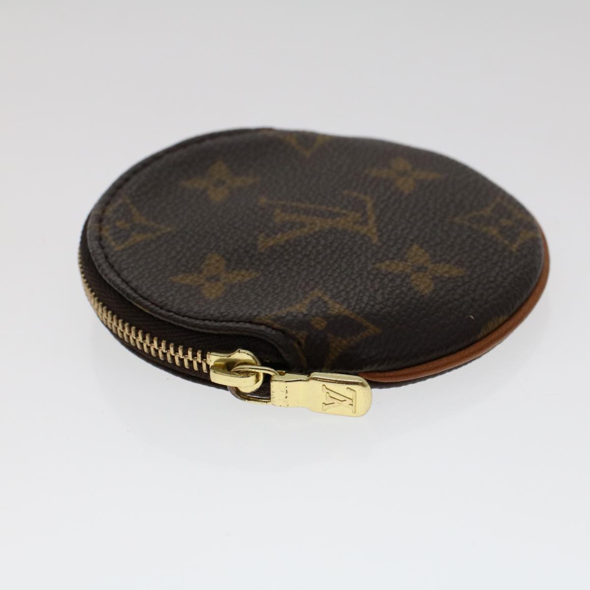 LOUIS VUITTON Monogram Porte Monnaie Rond Coin Purse M61926 LV  48497