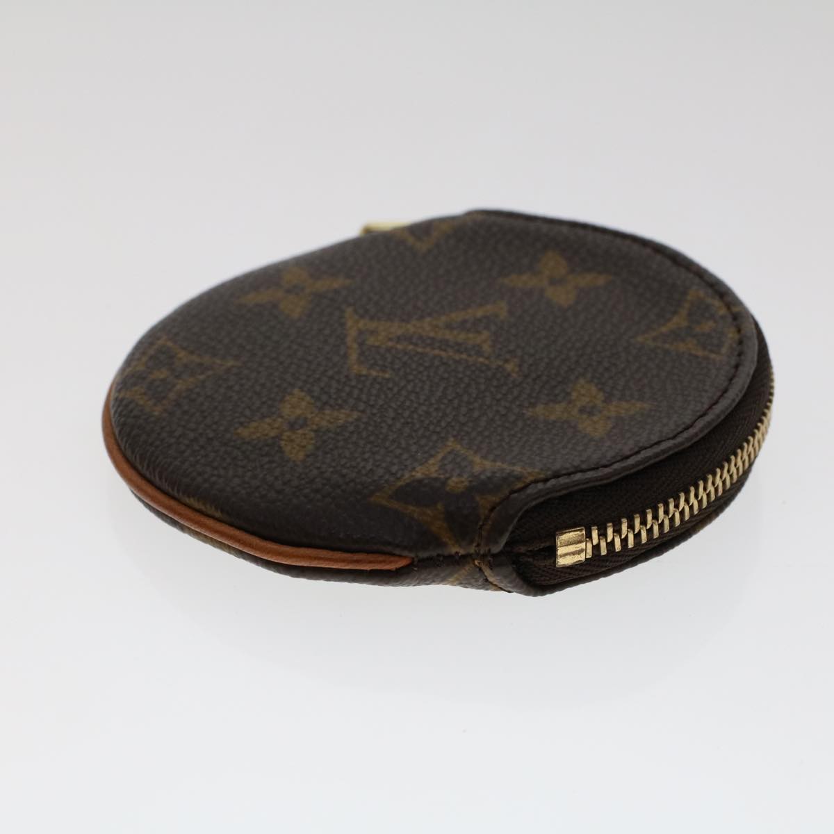 LOUIS VUITTON Monogram Porte Monnaie Rond Coin Purse M61926 LV  48497