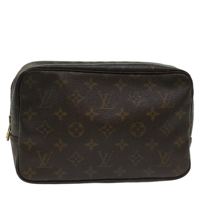 LOUIS VUITTON Monogram Trousse Toilette 23 Clutch Bag M47524 LV  48525