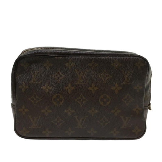 LOUIS VUITTON Monogram Trousse Toilette 23 Clutch Bag M47524 LV  48525