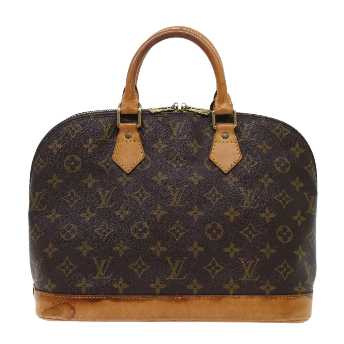 LOUIS VUITTON Monogram Alma Hand Bag M51130 LV  48653