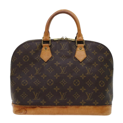 LOUIS VUITTON Monogram Alma Hand Bag M51130 LV  48653
