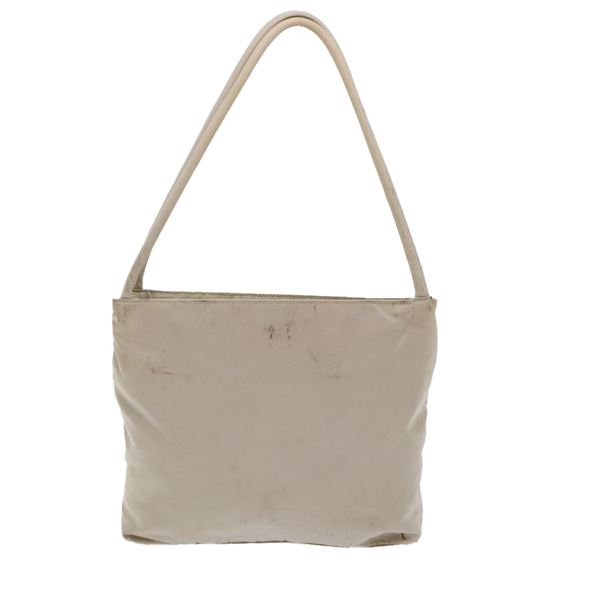 Prada Tote Bag Nylon Ivory  48758