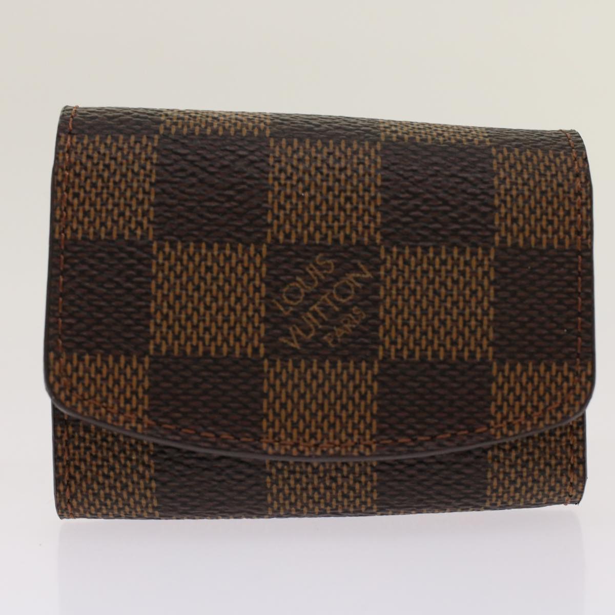 LOUIS VUITTON Damier Ebene Cuff Case Cuffs M64600 LV  48769