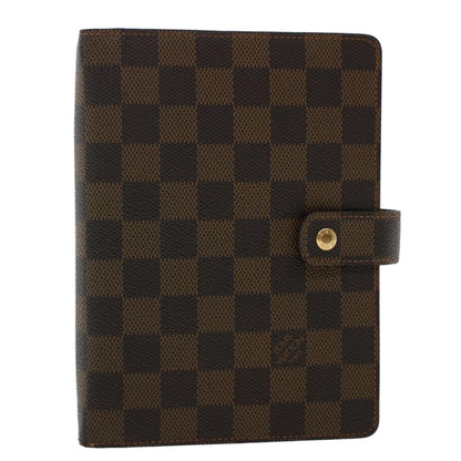 LOUIS VUITTON Damier Ebene Agenda MM Day Planner Cover R20240 LV  48770
