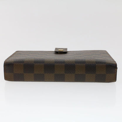 LOUIS VUITTON Damier Ebene Agenda MM Day Planner Cover R20240 LV  48770