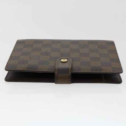 LOUIS VUITTON Damier Ebene Agenda MM Day Planner Cover R20240 LV  48770