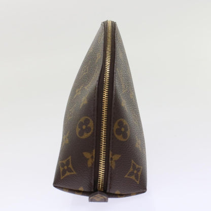 LOUIS VUITTON Monogram Trousse Demi Ronde Cosmetic Pouch M47520 LV  48819