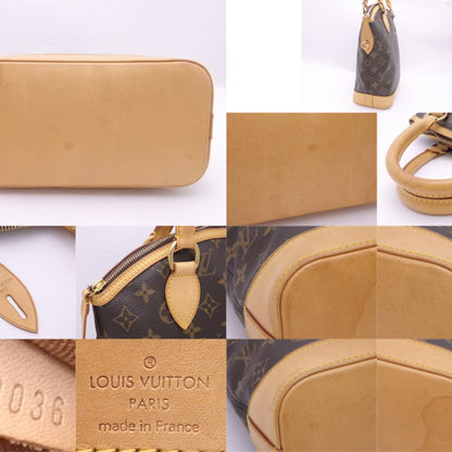 Louis Vuitton Brown Canvas Lockit handbag bag