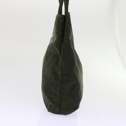 Prada Tote Bag Nylon Green  49024