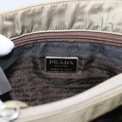 Prada Tote Bag Nylon Khaki  49025