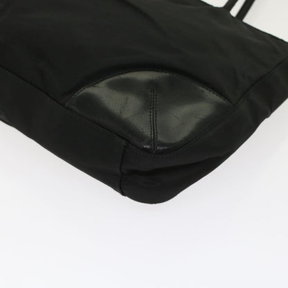 Prada Hand Bag Nylon Black  49026