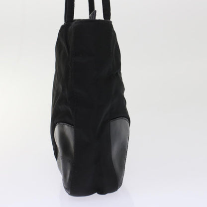 Prada Hand Bag Nylon Black  49026