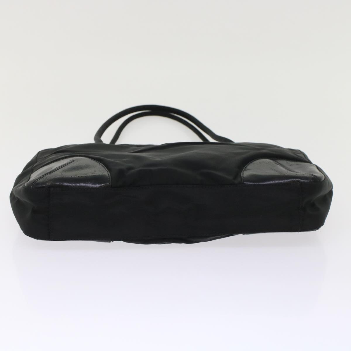 Prada Hand Bag Nylon Black  49026