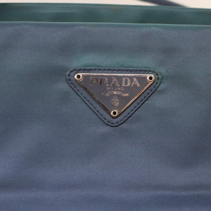 Prada Tote Bag Nylon Light Blue  49034