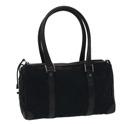 GUCCI GG Canvas Hand Bag Black  49079