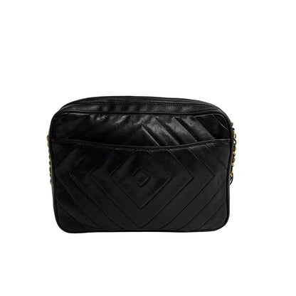 Chanel CC Tassel Camera Bag  Leather Crossbody Bag in Good condition