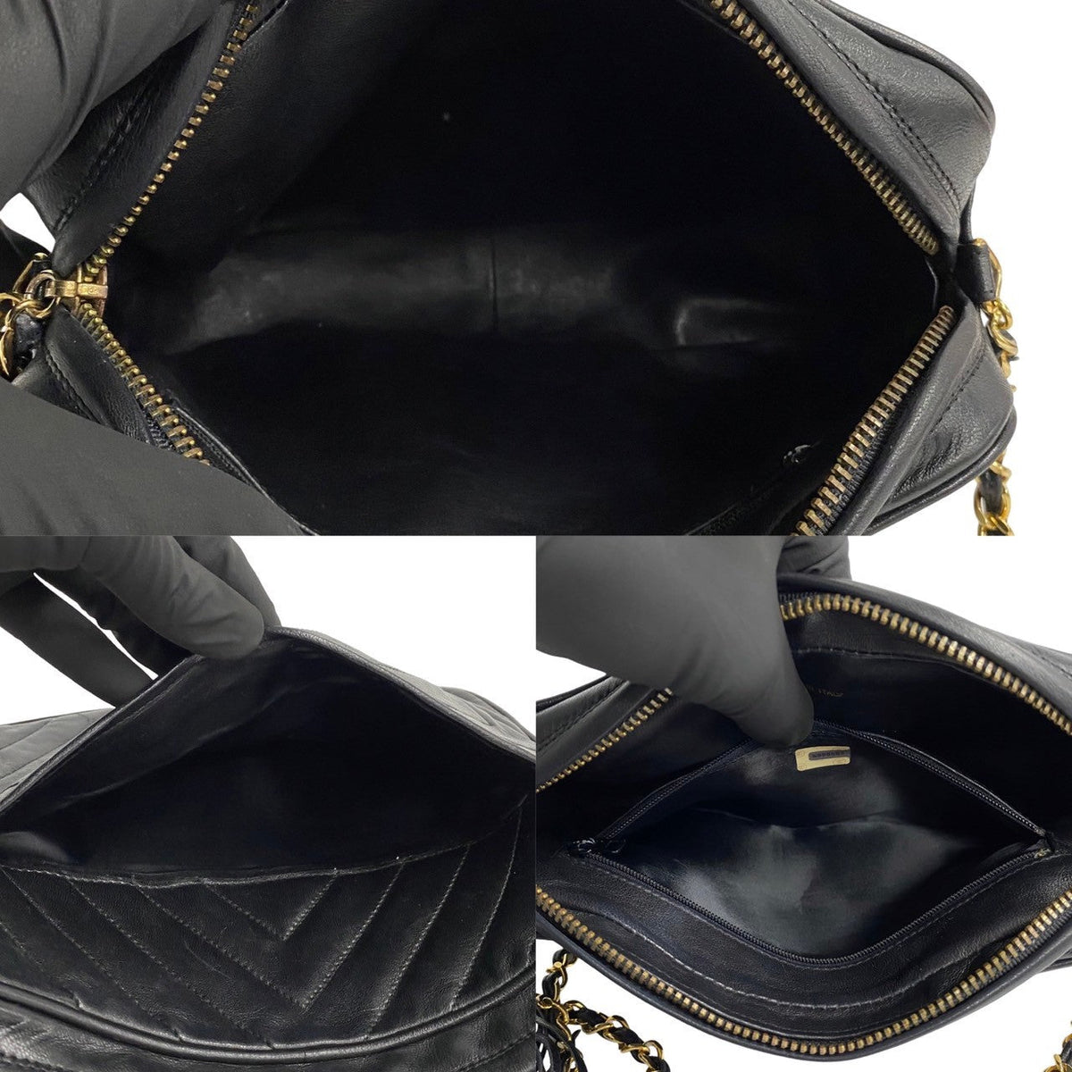 Chanel CC Tassel Camera Bag  Leather Crossbody Bag in Good condition