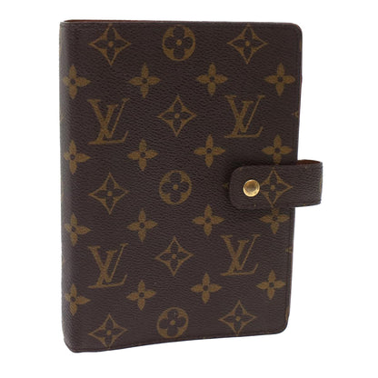 LOUIS VUITTON Monogram Agenda MM Day Planner Cover R20105 LV  49122