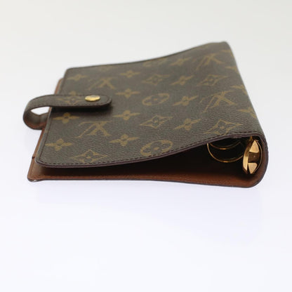LOUIS VUITTON Monogram Agenda MM Day Planner Cover R20105 LV  49122